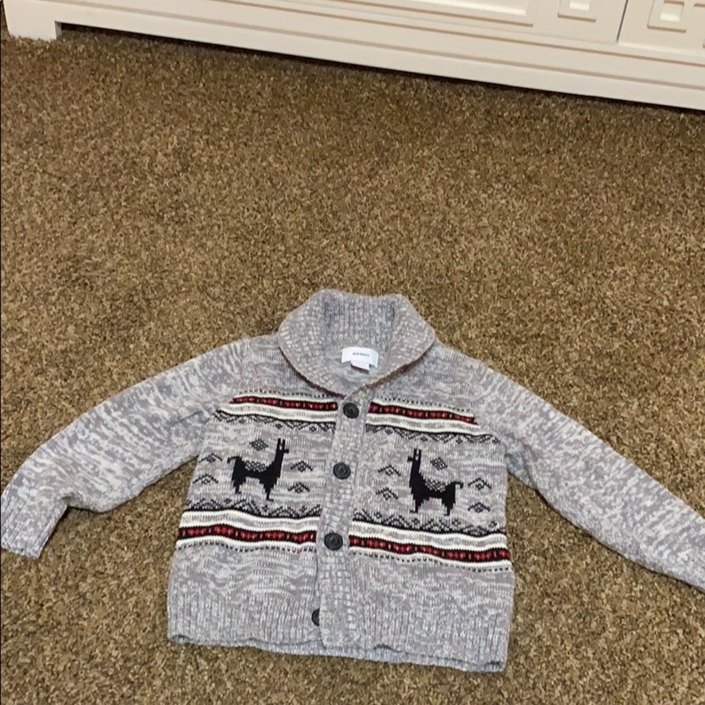 Llama Cardigan